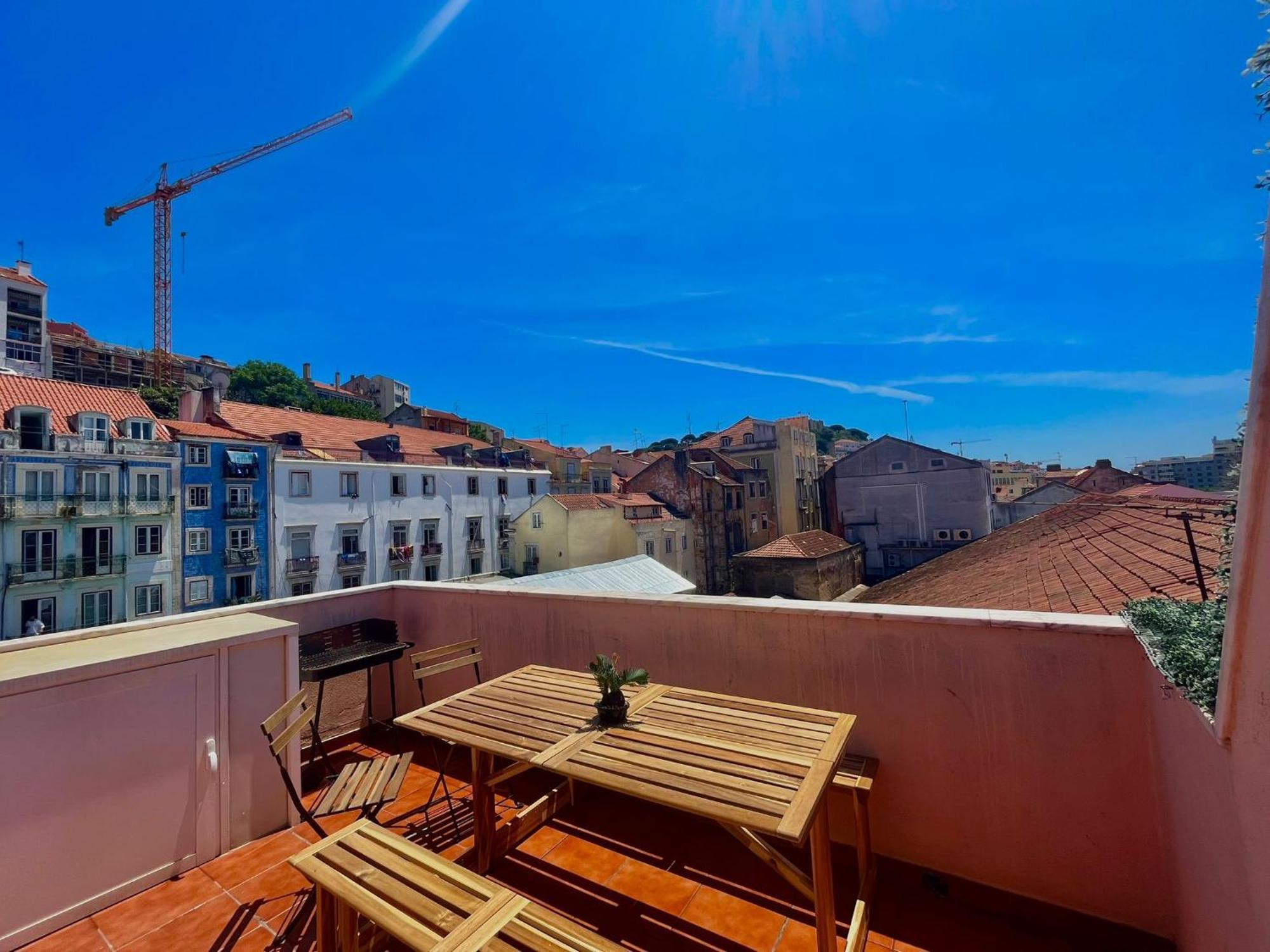 With Terrasse - 3 Bedroom, 3 Bathroom Triplex Lisboa Kültér fotó